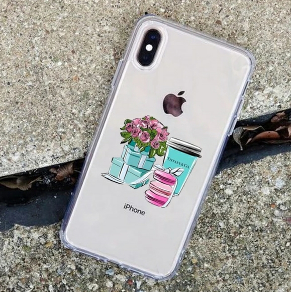 New iPhone 11 Pro Max Soft Silicone Phone Case - Tiffany & Co Design - Picture 1 of 6